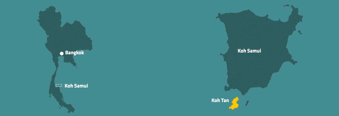 Koh tan map